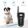 PATPET Shock Collar for Dogs with Remote Waterproof Dog Training Collar Rechargeable w/3 Training Modes, Beep, Vibration and 16 Shock Level Up to 1000Ft Range for Small Medium Large Dogs