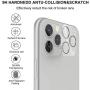 Camera Lens Protector for iPhone 11 Pro/Pro Max,Tempered Glass HD Clear Camera Lens Screen Cover Case for iPhone 11 Pro/Pro Max,9H Hardness Anti-Scratch Camera Screen Protective Lens Film (Silver)