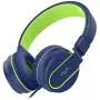 Elecder i36 Kids Headphones Children Girls Boys Teens Foldable Adjustable On Ear Headphones 3.5mm Jack Compatible iPad Cellphones Computer Kindle MP3/4 Airplane School Tablet Blue/Green Elecder i36 Kids Headphones Children Girls Boys Teens Foldable Adjustable On Ear Headphones 3.5mm Jack Compatible iPad Cellphones Computer Kindle MP3/4 Airplane School Tablet Blue/Green