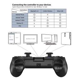 GameSir T1s Gaming Controller 2.4G Wireless Gamepad for Android Smartphone Tablet/ PC Windows/ Steam/ Samsung VR/ TV Box/ PS3 - Android