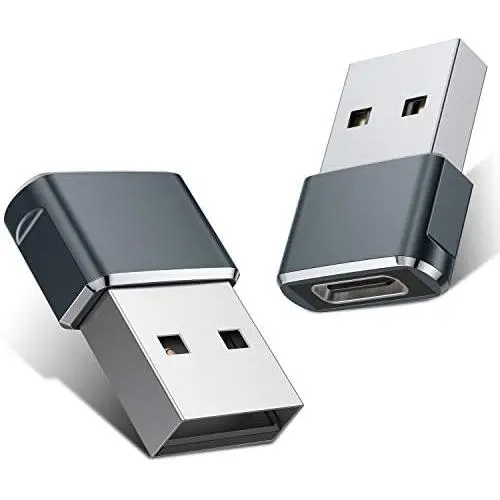 USB C Female to USB Male Adapter (2 Pack),Type C to USB A Charger Cable Adapter for iPhone 11 Pro Max,Airpods iPad 2018,Samsung Galaxy Note 10 S20 Plus 20 S20+ 20+ Ultra,Google Pixel 4 4a 3 3A 2 XL USB C Female to USB Male Adapter (2 Pack),Type C to USB A Charger Cable Adapter for iPhone 11 Pro Max,Airpods iPad 2018,Samsung Galaxy Note 10 S20 Plus 20 S20+ 20+ Ultra,Google Pixel 4 4a 3 3A 2 XL