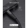 Anker Powerline+ II Lightning Cable 3-Pack (3 ft, 3 ft, 6 ft), MFi Certified for Flawless Compatibility with iPhone 11/11 Pro / 11 Pro Max/Xs/XS Max/XR/X / 8/8 Plus / 7 and More (Black)