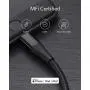Anker Powerline+ II Lightning Cable 3-Pack (3 ft, 3 ft, 6 ft), MFi Certified for Flawless Compatibility with iPhone 11/11 Pro / 11 Pro Max/Xs/XS Max/XR/X / 8/8 Plus / 7 and More (Black)