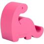 Plinrise Animal Desk Phone Stand, Update Dinosaur Silicone Office Phone Holder, Creative Phone Tablet Stand Mounts, Size:1.3" X 3.0" X 2.7" (Pink)