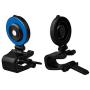 Mobile Phone Joystick 180°Flip Mini Touch Screen Joystick Universal Clip On Clamp for Phone Tablet Arcade Game Joystick;blue Candybarbar