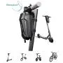 SHINYLIFE Electric Scooter Handlebar Bag,EVA Multi-Purpose Waterproof Scooter Storage Bag,Large Capacity Scooter Front Tube Hard Shell Bag Bike Handlebar Bag with Adjustable Velcro Straps SHINYLIFE Electric Scooter Handlebar Bag,EVA Multi-Purpose Waterproof Scooter Storage Bag,Large Capacity Scooter Front Tube Hard Shell Bag Bike Handlebar Bag with Adjustable Velcro Straps