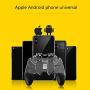 grfamily New Upgrade AK66 MEMO Mobile Game Controller for PUBG Six Finger All-in-One Mobile Phone Triggers Controller Free Fire Button Joystick Gamepad for iOS & Android Phone (Gray)