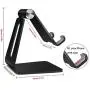 POKANIC Cell Phone Stand Dock Holder Cradle Mount Organizer Charger StationTable, Desktop Bed Office School Kitchen Travel Foldable Portable Adjustable, Multi-Angle Aluminum Non-Slip, Kids (Black) POKANIC Cell Phone Stand Dock Holder Cradle Mount Organizer Charger StationTable, Desktop Bed Office School Kitchen Travel Foldable Portable Adjustable, Multi-Angle Aluminum Non-Slip, Kids (Black)