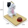 Amamcy Cute Cat Cell Phone Holder Stand, Smartphone Desk Holder for iPhone Xs/Max/XR/X/8/7 Plus/Google Pixel/Samsung Galaxy Note