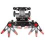 VidPro Professional 24" Track Slider & Skater Dolly Combo (SK-24), Black