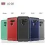 LG G8 ThinQ Case,LG G8 Case, Sucnakp TPU Shock Absorption Cell Phone Cases Technology Raised Bezels Protective Cover for LG G8 Case (Red)