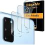 [ 3 Pack] UniqueMe Camera Lens Protector for Samsung Galaxy S20 Plus 5G / 4G Screen Protector Tempered Glass [Ultra-Thin] Case Friendly Easy Installation【6.7 Inch】