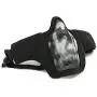 OB Half Face Mesh Mask Foldable Protective Guard Lower Face Masks for Airsoft Tactical Military Paintball Hunting
