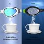 PHELRENA Swim Goggles, 2019 Electroplated Swimming Goggles, Anti Fog,No Leaking,UV Protection,Shatter-Proof, Clear Wide Vision Triathlon Swim Goggles for Women Men Adult with Free Nose Clip Ear Plugs