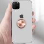 Finger Ring Stand,WATACHE 2 Pack Luxury Glitter Diamond Magnetic Universal Metal Smartphone Finger Ring Grip Holder Kickstand for iPhone/iPad/Samsung/HTC/Nokia/Cellphones/Tablet, Silver/Rose Gold