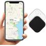 Kimfly Key Finder Smart Tracker-2Pcs Black and White,Item Finder Phone Finder Bluetooth Tag