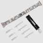 Joyozy Women Girls Rhinestones Bands Compatible with Samsung Galaxy Watch3 (41mm)/Galaxy Watch 42mm/Active(40mm)/Active2(40mm)(44mm)/Garmin Vivoactive 3/3 Music/Garmin Forerunner 245/645 Music, 20mm Quick Release Strap Stylish Bracelet for Samsung Gear S4