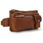 NKns Belt Bag Fanny Pack Mens Leather Chest Bag Waist Bag Messenger Bag Messenger Bag Mobile Phone Bag Mens Gift Money Belt