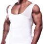 GKVK Mens Slimming Body Shaper Vest Chest Compression Shirt Abs Abdomen Slim Tank Top Undershirt
