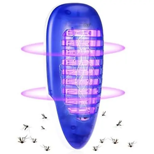 Bug Zapper, GXI Fly Trap Fly Zapper Electric Mosquito Killer 4W Bug Killer Plug-in Fly Killer Portable Fly Trap Insect Zapper for Indoor, Home, Kitchen, Bedroom Bug Zapper, GXI Fly Trap Fly Zapper Electric Mosquito Killer 4W Bug Killer Plug-in Fly Killer Portable Fly Trap Insect Zapper for Indoor, Home, Kitchen, Bedroom