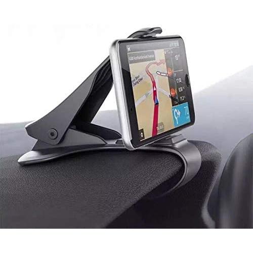 Car Phone Mount - MASO Universal HUD Design Smart Phone Holder 6.5 Inch Universal Clip On Car HUD GPS Dashboard Mount Cell Phone Holder Non-Slip Stand for Safe Driving, for iPhone Android