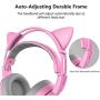 G951S PS4 Gaming Headset with Cat Ear Microphone PC Gamer Earphones Bass Game Headphones for Mobile Phone/New One/Mp3