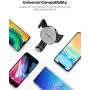 UGREEN Car Air Vent Mount Cell Phone Holder Gravity Compatible for iPhone 11 Pro Max SE XR XS X 6S 7 Plus 8 6 Samsung Galaxy S20 Ultra S9 S10 S8 S7 Edge S6 Google Pixel 4 2 XL LG G8 Smartphone (Grey)