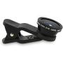 Universal 3 in 1 Cell Phone Camera Lens Kit for Smartphones Including - Fish Eye Lens / 2 in 1 Macro Lens & Wide Angle Lens/Universal Clip/Carry Pouch/Microfiber Cleaning Cloth