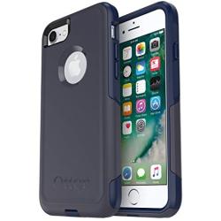 OtterBox COMMUTER SERIES Case for iPhone SE (2nd gen - 2020) and iPhone 8/7 (NOT PLUS) - Retail Packaging - INDIGO WAY (MARITIME BLUE/ADMIRAL BLUE), Single