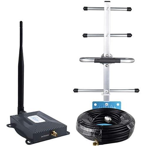AT&T Signal Booster 4G LTE ATT Cell Phone Signal Booster T-Mobile US Cellular 700MHZ Band 12/17 Cell Signal Booster Repeater Home Cell Phone Booster Signal Amplifier Antenna Boosts 4G Reception/Call