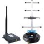 AT&T Signal Booster 4G LTE ATT Cell Phone Signal Booster T-Mobile US Cellular 700MHZ Band 12/17 Cell Signal Booster Repeater Home Cell Phone Booster Signal Amplifier Antenna Boosts 4G Reception/Call