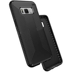Speck Products Presidio Grip Cell Phone Case for Samsung Galaxy S8 - Black/Black