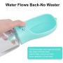 lorelo Dog Water Bottle, Portable Dog Water Dispenser Lightweight Pet Travel Water Bottle Bowl for Walking, Hiking
