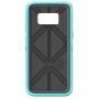 Otterbox Defender Series Screenless Edition for Samsung Galaxy s8 - Frustration Free Packaging - Mint Dot (Tempest Blue/Aqua Mint/Mint Dot)