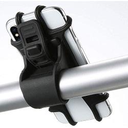 Cloud River Bike Phone Mount,Adjustable Silica Gel Bicycle Mobile Phone Bracket, 4.0“-6.3” Mobile Phone Bracket