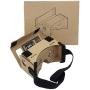 Google Cardboard,Virtual Real Store 3D VR Headsets Virtual Reality Glasses Box with Clear 3D Optical Lens and DIY Comfortable Head Strap Nose Pad for All 3-5.5 Inch Smartphones (Upgrade 1.0, 1 Pack)