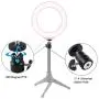 LED Video Light 72pcs LED 3 Color Lighting Mode Adjustable USB Port Ring Fill Light PULUZ PU378F 2835