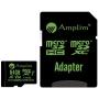 64GB Micro SD Card Plus Adapter - Amplim V30 A1 100MB/s 667X 64 GB MicroSDXC Memory Card Pack (Class 10 U3 UHS I TF XC) MicroSD SDXC Card - Cell Phone, Drone, Camera, GoPro Hero, Fire, Nintendo, DJI