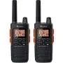 Cobra RX680 2 Watt Rugged Walkie Talkies - Waterproof & Dustproof, Rechargeable, Long Range up to 38-Mile Two Way Radio with NOAA Weather Alert & VOX (2 Pack) Cobra RX680 2 Watt Rugged Walkie Talkies - Waterproof & Dustproof, Rechargeable, Long Range up to 38-Mile Two Way Radio with NOAA Weather Alert & VOX (2 Pack)