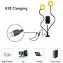 Selfie Ring Light with Cell Phone Holder, Clamp-on Flexible Gooseneck Arms, 3 Light Modes, 10 Brightness Levels, Compatible with Smart Phones for Ins, YouTube, Facebook (Black)