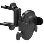 Car Phone Mount Compatible Applicable Mercedebenz Mobile Phone Holder A/B/C-Class, A3 Q2,FordMustang,Volkswagen Tiguan Automatic Locking Universal Air Vent Cell Phone Holder (Black1)