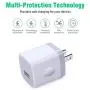 One Port Wall Charger,2 Pack Ehoho 1A Single Port USB Charging Block Cube Compatible for iPhone XR XS Max 8/7/6S Plus SE/5S/5C, Samsung S10 S10 Plus S10e S9 S8, LG, HTC, Sony, Motorola, Android Smart