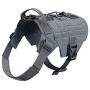 EXCELLENT ELITE SPANKER Dog Harness Tactical Military Dog Harness Adjustable No-Pull Dog Harness Training Hunting Dog Tactical Vest with Handle