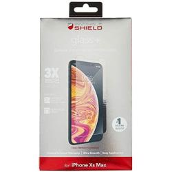 ZAGG InvisibleShield Glass+ Screen Protector – High-Definition Tempered Glass for Apple iPhone Xs MAX – Impact & Scratch Protect