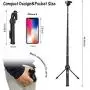 Selfie Stick, Professional 45-Inch Selfie Stick Tripod, Extendable Selfie Stick with Wireless Remote and Tripod Stand for iPhone 6 7 8 X Plus/Samsung Galaxy Note 9/S9 Plus and More Selfie Stick, Professional 45-Inch Selfie Stick Tripod, Extendable Selfie Stick with Wireless Remote and Tripod Stand for iPhone 6 7 8 X Plus/Samsung Galaxy Note 9/S9 Plus and More