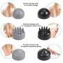 Naipo Handheld Back Massager Electric Deep Tissue Percussion Massage with Heat, Wide-Range Adjustable Intensity for Neck Shoulder Foot Leg Muscle Full  Naipo Handheld Back Massager Electric Deep Tissue Percussion Massage with Heat, Wide-Range Adjustable Intensity for Neck Shoulder Foot Leg Muscle Full 