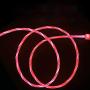 YICHUMY LED Flowing USB Charger Cable Magnetic 3 in 1 USB Charging Cable Light UP Micro USB/USB Type C Cable Multi Charging Cord Compatible Universal USB Charging Cable with Most Cell Phones (Pink)