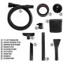 Vacmaster Professional - Professional Wet/Dry Vac, 5 Gallon, Beast Series, 5.5 HP 1-7/8" Hose Jobsite Vac (VFB511B0201), Black Vacmaster Professional - Professional Wet/Dry Vac, 5 Gallon, Beast Series, 5.5 HP 1-7/8" Hose Jobsite Vac (VFB511B0201), Black