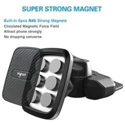 CD Slot Magnetic Phone Car Mount, VOLPORT Universal 360 Magnet CD Player Mount Cell Phone Holder for iPhone 11 Pro Max, XS Max, Xr, iPad, Samsung Galaxy S10+, Mini Tablets, GPS and Android Smartphone