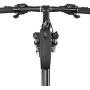Roysberry Bicycle Accessories Cycling Bag, Bicycle Frame Bag Waterproof Top Tube Bag Bicycle Front Mobile Phone Bag Bike Cycling Bag Gray